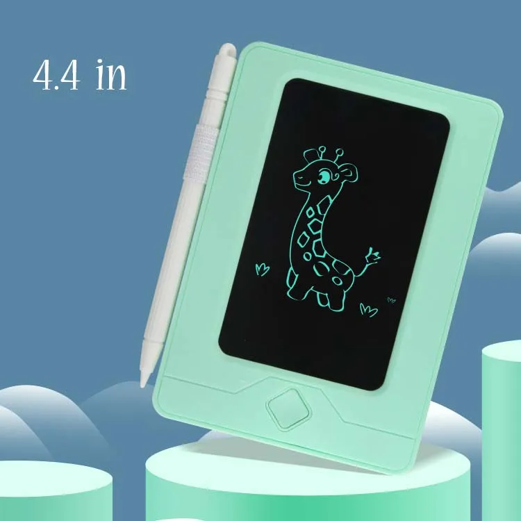 4.4 inch 9 дюймов ЖК-планшет Толстая ручка портативный стираемый электронный писатель доска для сообщений цифровой почерк коврик каракули доска подарок для детей - Цвет: 4.4 inch