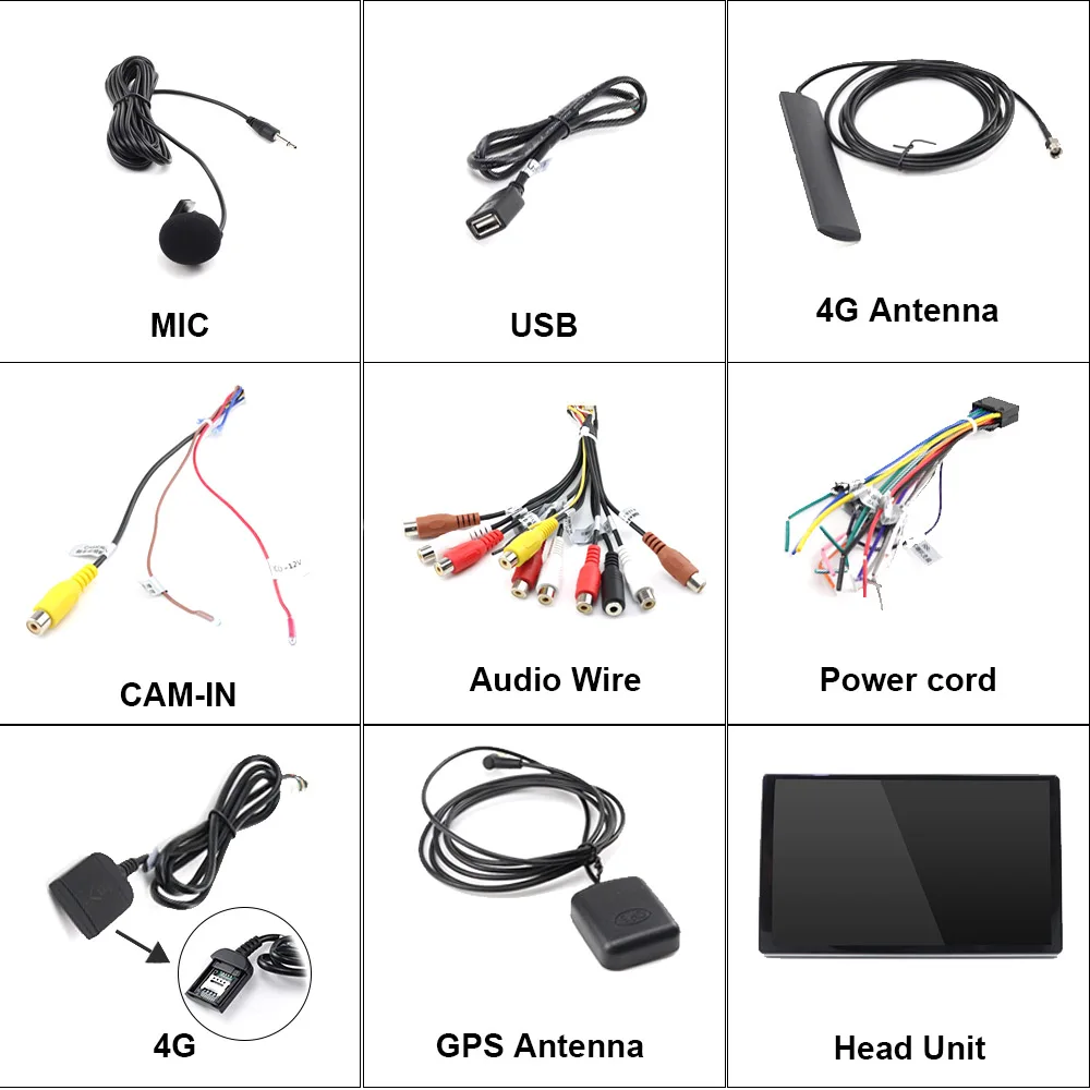 Best DSP Android 8.1 4+32GB 1 DIN universal car multimedia auto radio DVD player For Toyota/Nissan/Suzuki/Ford/BENZ GPS Navigation 5