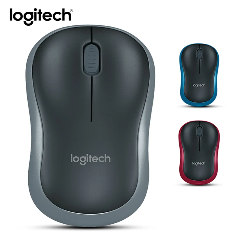 Мышь Logitech M185 2 4 ГГц беспроводная мышь игровой ноутбук ПК компьютерные игры для