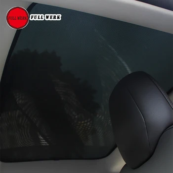 

2pcs/Set Front Rear Car Mesh Sunshade Cover for Tesla Model 3 Skylight Screen Shade Heat Insulation Roof Shield Exterior Accesso