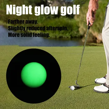

Luminous Flashing Golf Balls Light Up for Night Training Sports Shining Ball Glow in The Dark Long Distance Shooting#y3