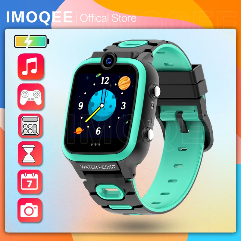 Smart Watch Kids Music MP3 Player Multiple Video and Photo Educational Games Pedometer Children Gift Smartwatch For q67 | Электроника