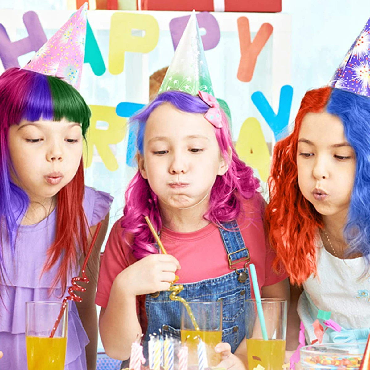 4 Colors Bright Temporary Hair Dye Powder Cake Washable DIY Coloring Cream  Chalk Set for Adult Kids Festival Party Accessories - AliExpress