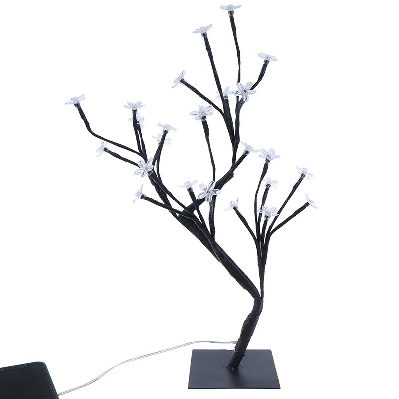 

Cherry Blossom Tree Night Light Warm White Lighting Home Party Decoration