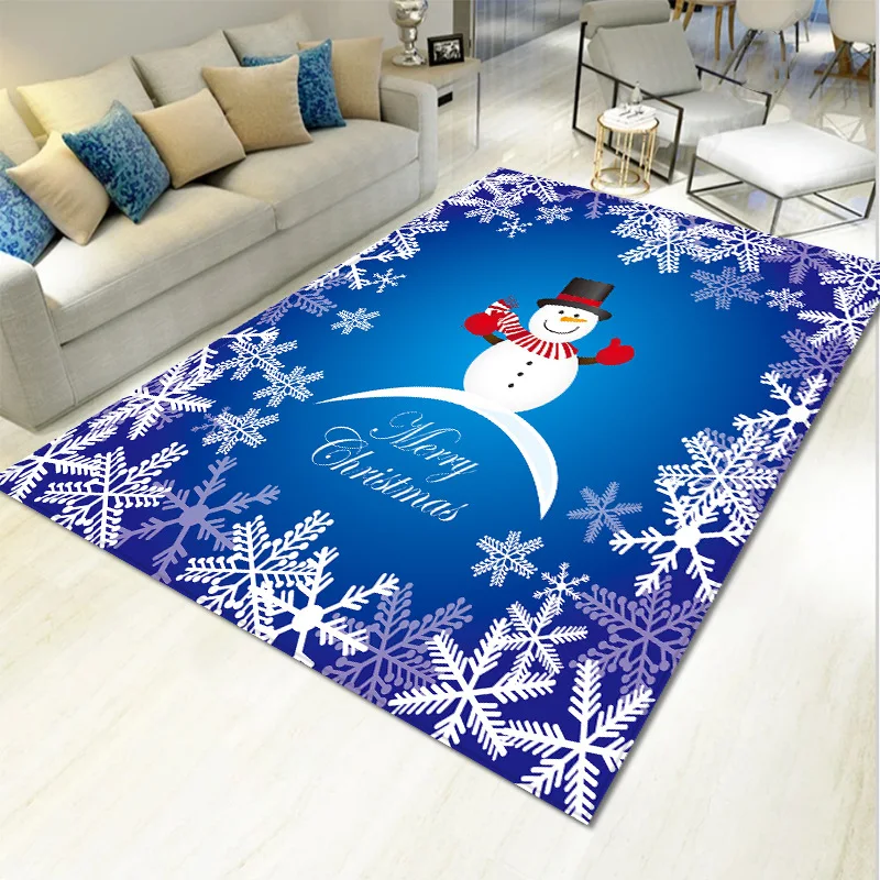 25 стилей, веселые рождественские коврики, вечерние ковры для гостиной, спальни, коврики, новогодние украшения, большой размер