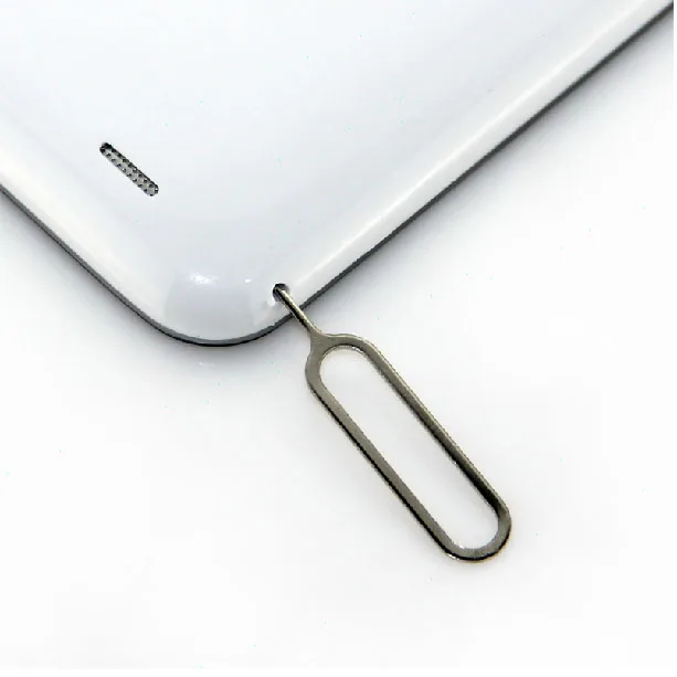 50pcs Sim Card Tray Remover Eject Ejector Pin Key Tool for iPhone Samsung iPad