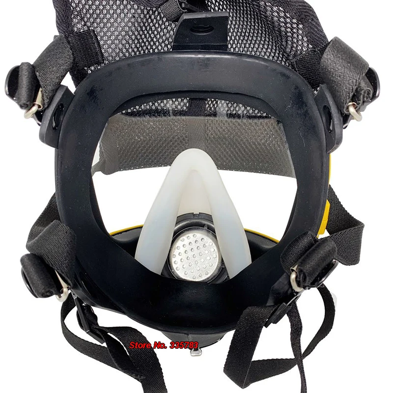 801 high quality Respirator gas mask 40mm filter interface High-definition mirror Silicone gas mask Spray paint Protective