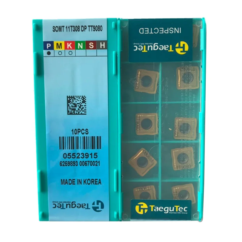 10 шт. SOMT070306DP SOMT11T308DP SOMT08T306DP TT9080 высокое качество вкладыши для твердосплавного фрезерования токарный станок для резчик пластин