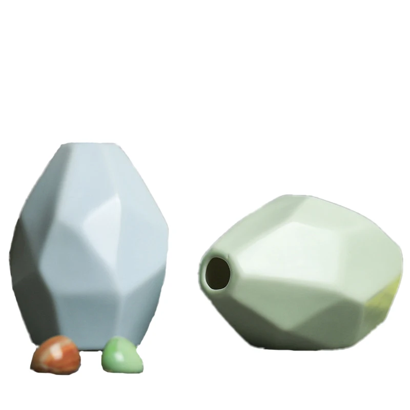 

Creative Flower Arrangement Matt Ceramic Vase Modern Fashion Ceramic Vase Garden Study Hallway Home Wedding Decoration E $