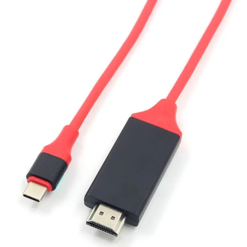Розничная USB 3,1 type C USB-C 4K HDMI HDTV Кабель-адаптер для samsung Galaxy S8 Macbook