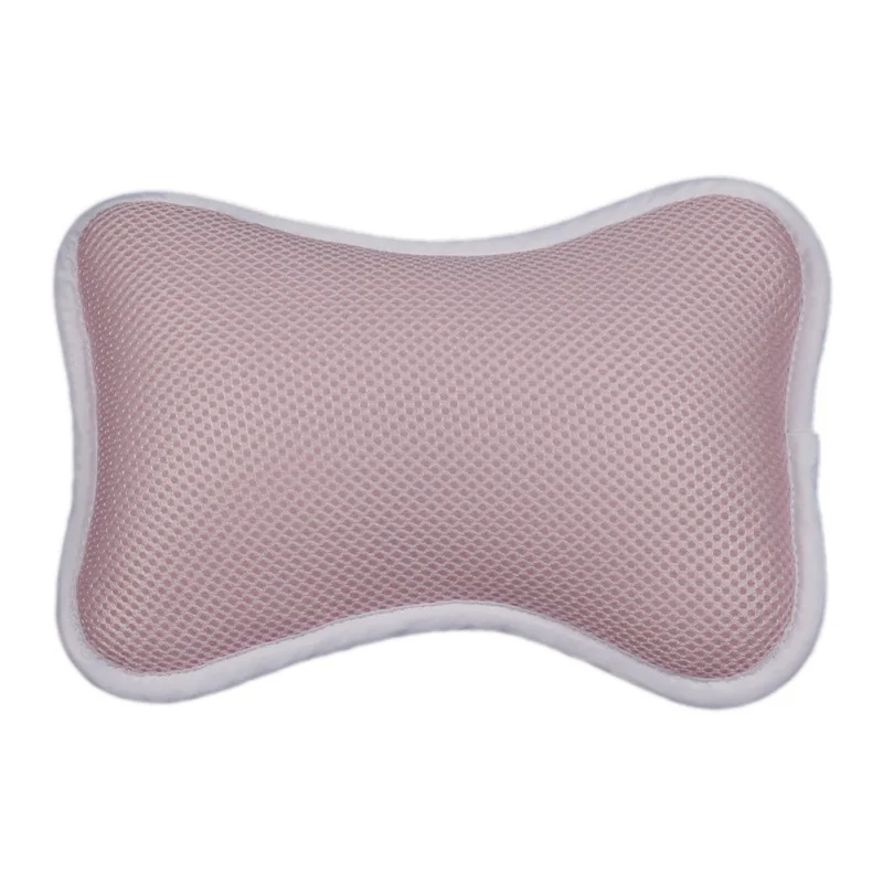 Подушка для ванны с присосками надувная 3D сетчатая подушка для поддержки шеи мягкая спа подушка для ванны случайный цвет