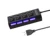 USB 2.0 Hub USB Hub 2.0 Multi USB Splitter Hub Use Power Adapter 4/7 Port Multiple Expander 2.0 USB Hub with Switch for PC
