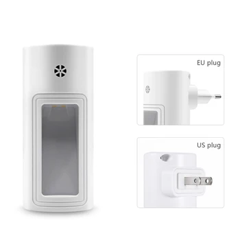 

LED Night Ligh EU/US Plug-in 5V Lt Warm White LED Night Light Dusk to Dawn Sensor for Bedroom Bathroom Kitchen Corridor Stair