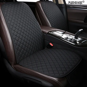

FUZHKAQI flax car seat covers for Ford Focus 2 3 Fushion Ranger mondeo Fiesta Edge Explore Kuga fiesta fusion car seats