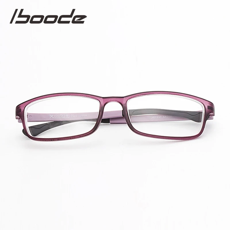 IBOODE TR90 очки для близорукости женщин и мужчин квадратные готовые близорукие