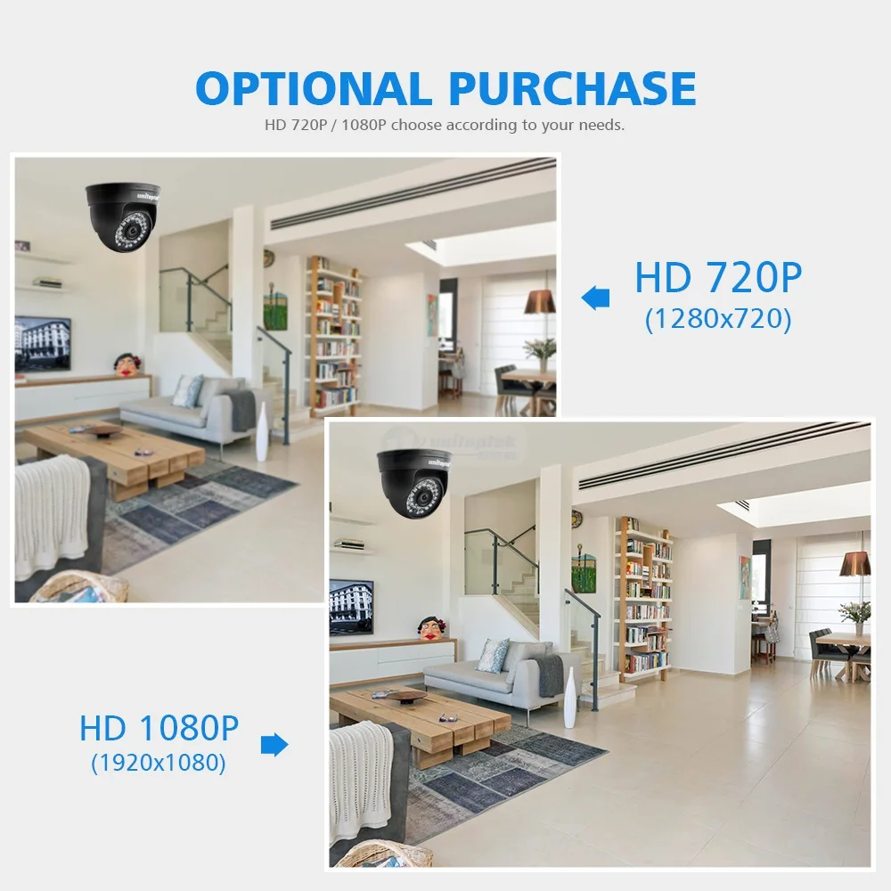 HD 720P 1080P wifi IP камера Аудио Беспроводная Onvif для видеонаблюдения купольная камера IR 20m с функцией ночного видения TF слот для карт APP CamHi