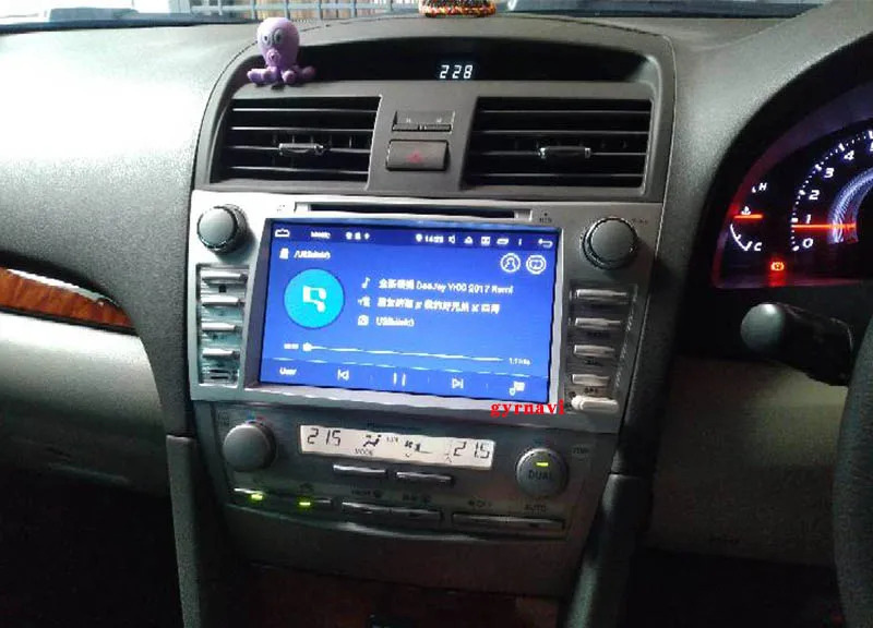 Android 9,0 Автомобильный gps dvd мультимедийный плеер для toyota camry 2006-2011 с dsp wifi usb 4+ 64GB mirror link авто стерео