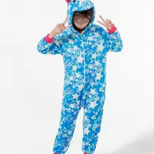 Lazutom Детские флисовые пижамы с кигуруми косплей на Рождество и Хэллоуин костюм