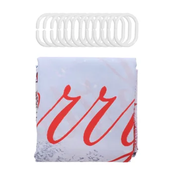 

1Pc Cute Stylish Delicate Partition Curtain Bath Curtain Shower Curtain Polyester Curtain for Christmas