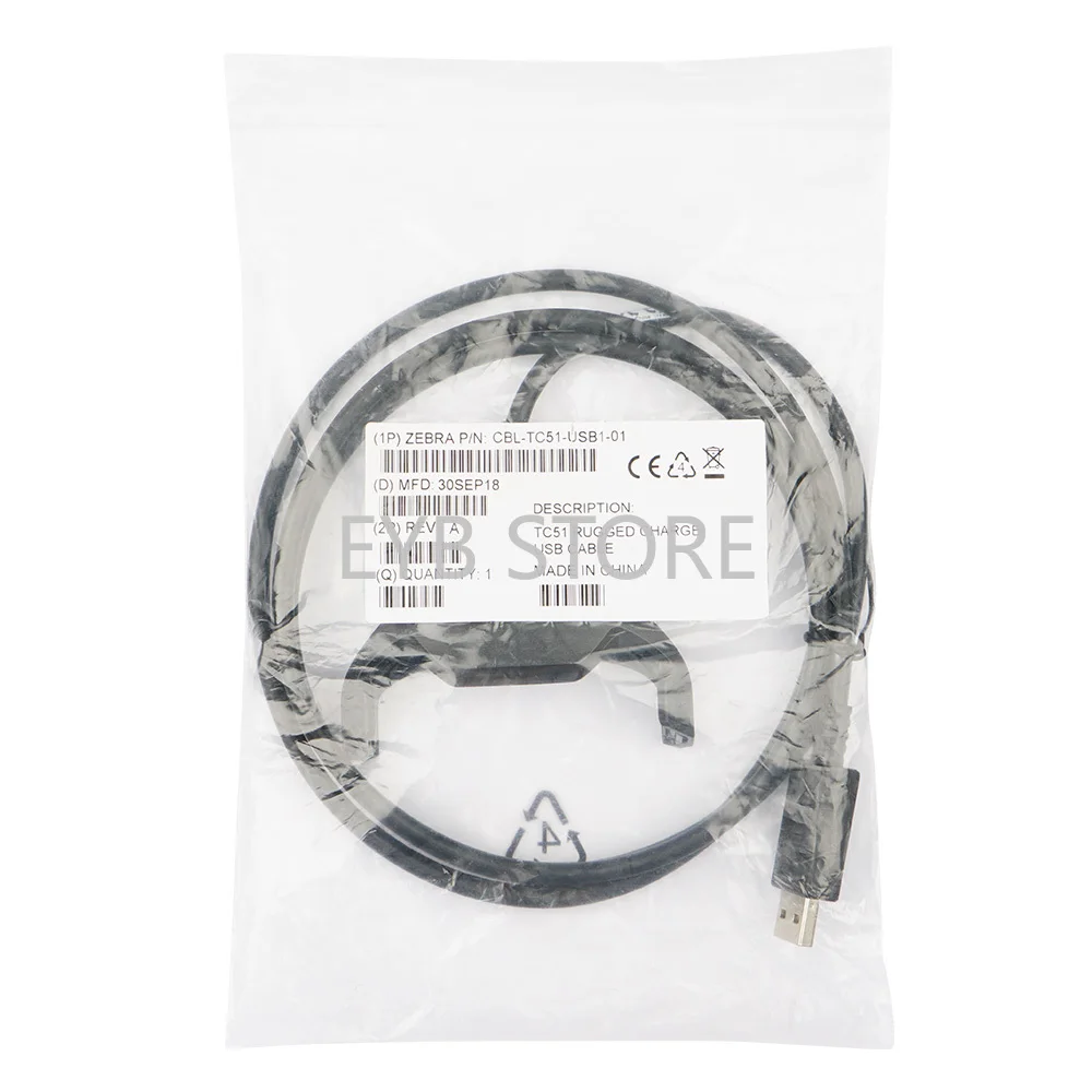 Cabo Usb Cbl-tc51-usb101 para Zebra Motorola Tc51 Tc510k Tc56 Tc57 Telefone Móvel Entrega Gratuita - Imagem 5