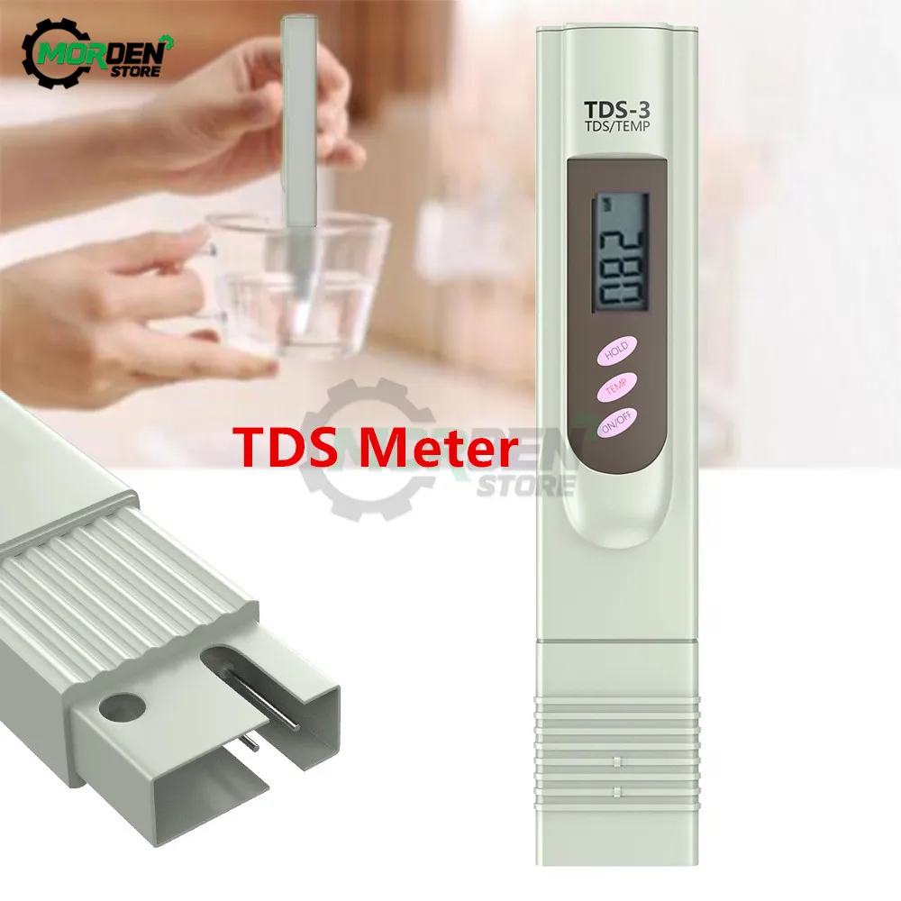 Портативный цифровой TDS измеритель температуры воды тестер качества с фильтром |