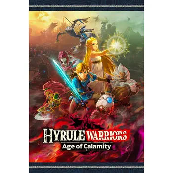 

Hyrule Warriors: Age of Calamity game poster canvas painting home decoration painting bedroom wall paintings ZELDA anime posters