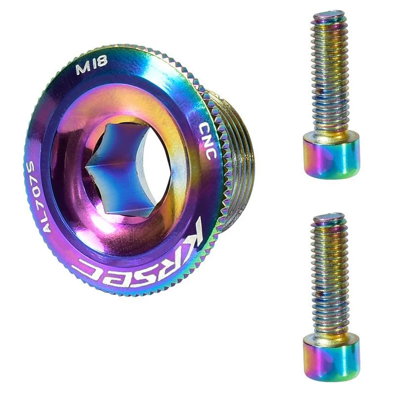 KRSEC M18/M20 MTB велосипед на велосипедный Шатун КРЫШКА+ Болты CNC алюминиевый сплав