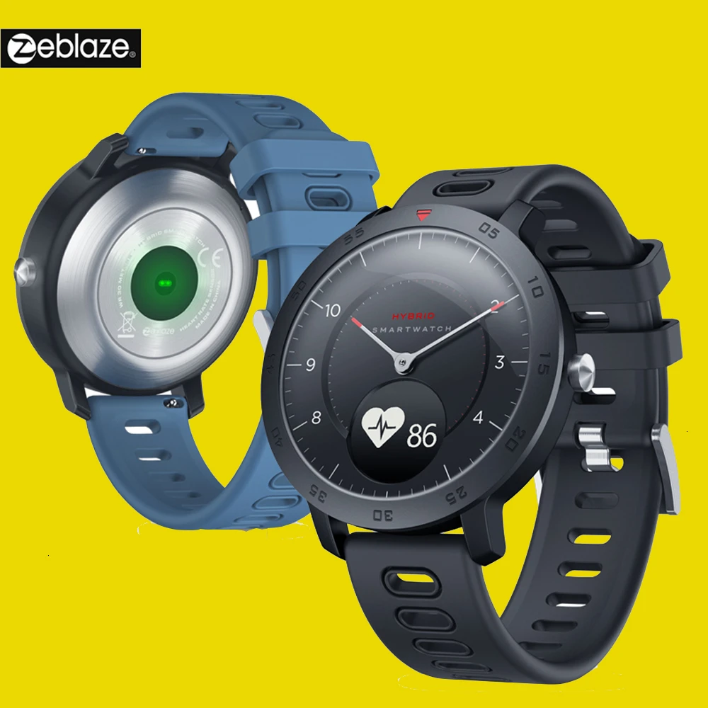 

NEW Zeblaze Hybrid Smartwatch Heart Rate Blood Pressure Monitor Smart Watch Exercise Tracking Sleep Tracking Smart Notifications