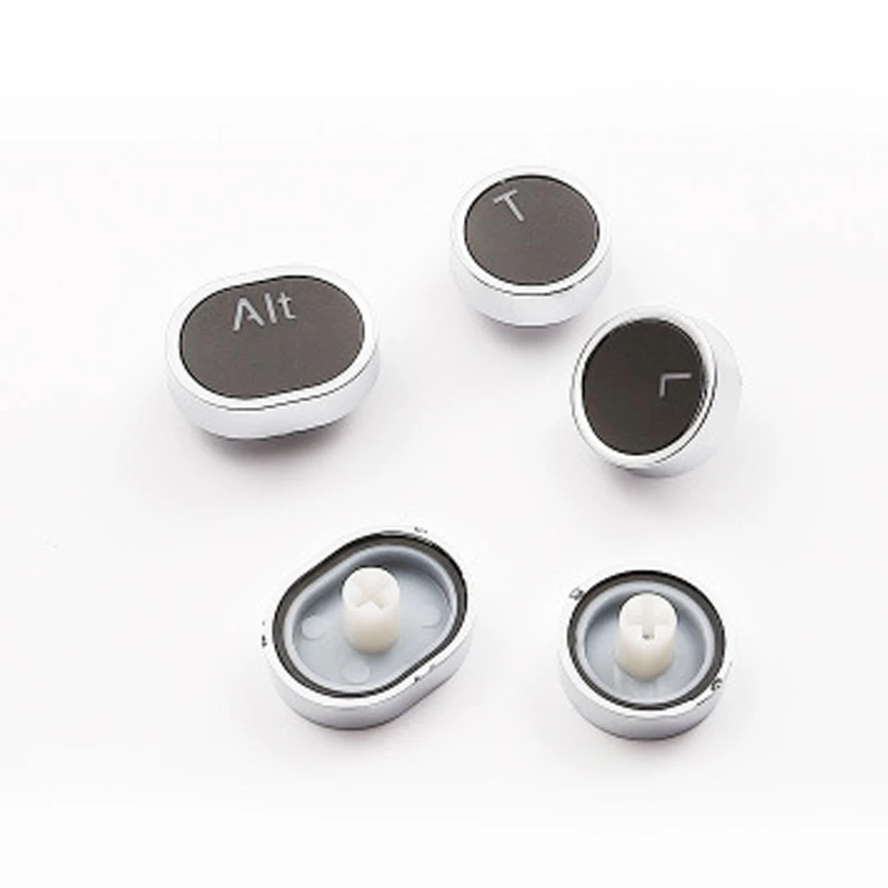 Панк Механическая Кепка Ретро светящаяся игровая клавиатура круглая 104 ключа