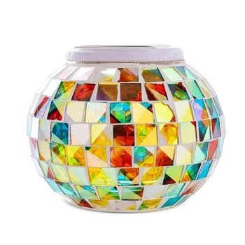 

New Solar Glass Ball Garden Lamp Table Lamp Waterproof Night Light Garden Wedding Christmas Outdoor Decoration Lamp