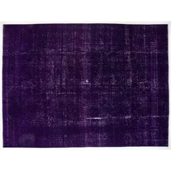 

Handmade Purple Vintage Persian Area Rug 275x379 Cm-9'0''X12'5''