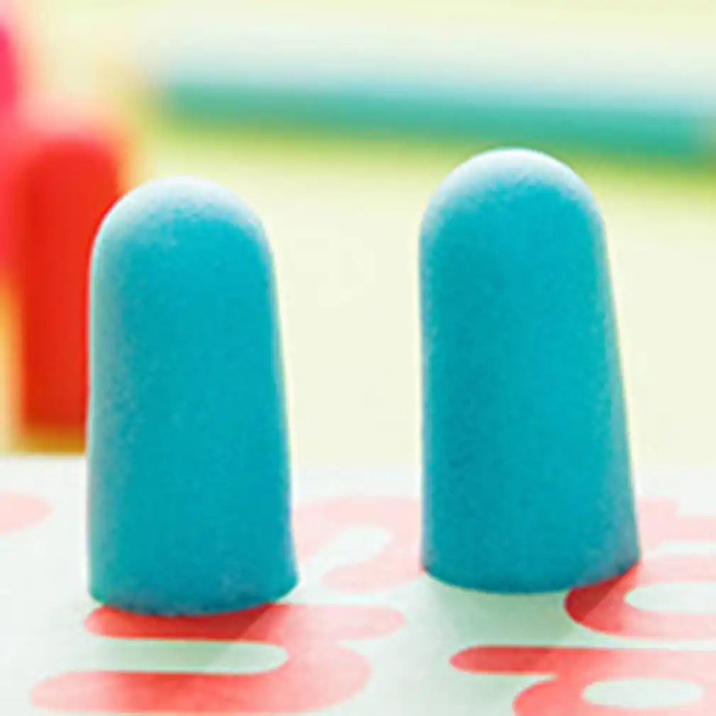 Redução de ruído afilada dos tampões de ouvido da prevenção do ruído do sono do curso da espuma macia para o sono do curso