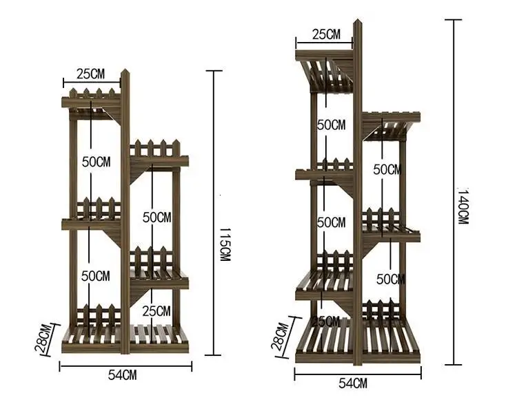 Садовые полки для Stojaki Rak Bunga Estanteria Para Macetas Balkon Stojak Na Kwiaty Dekoration напольная стойка Цветочная полка для растений
