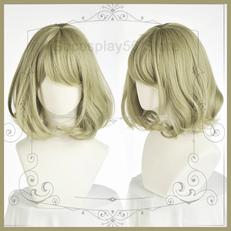 

Idolmaster Takagaki Kaede Wig THE IDOLM@STER CINDERELLA GIRLS Cosplay Hair Short Heat Resistant Wig Comiket Role Play Adult