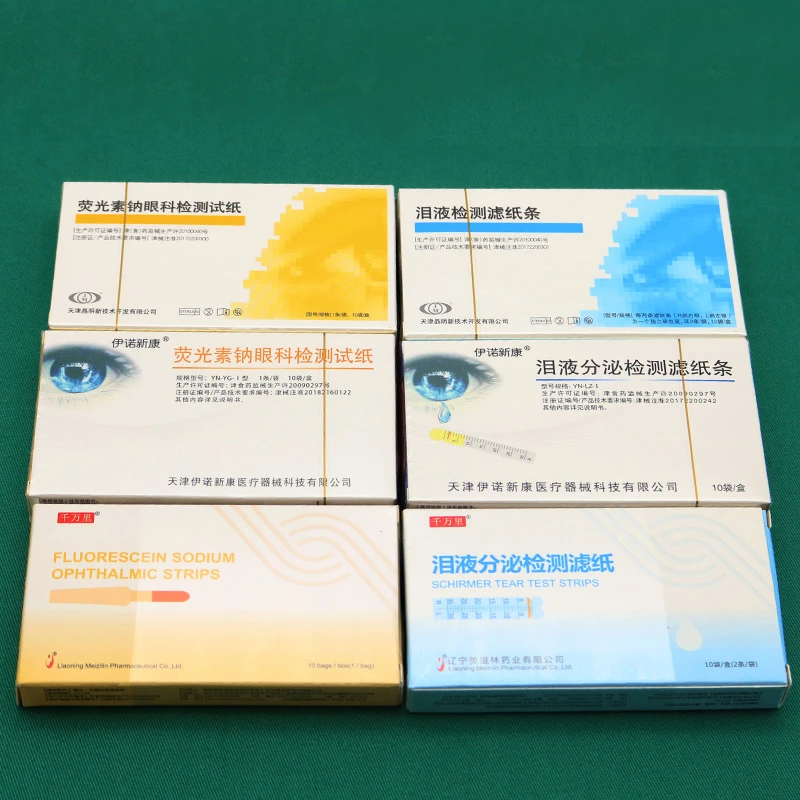 Ophthalmic Special Test Paper Guarantee For Two Years A Box Of 10 Packs Fluorescein Sodium Ophthalmic Strips Eyelid Tools Aliexpress