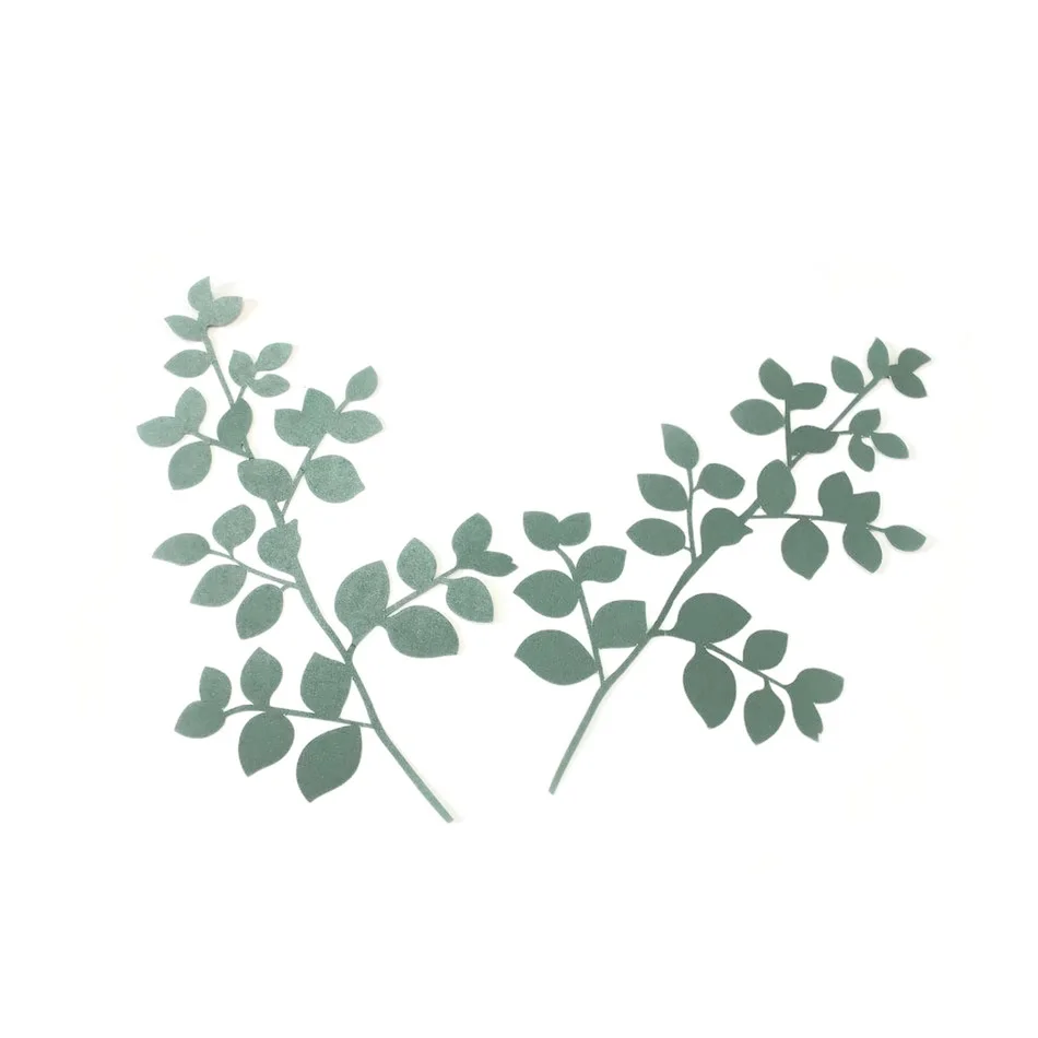 Искусственные цветы зеленые листья искусственные фон гигантские бумажные Декор