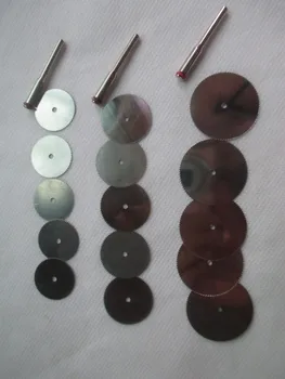 

Fixmee 15 pcs 22 25 32mm Steel Saw Disc Cutt off Wheel Cutting Blades Wood For Dremel Grinder Rotary Tools