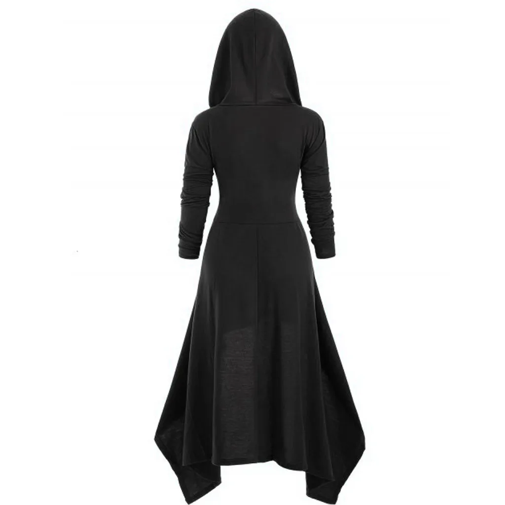 Kawaii moletom feminino sudadera mujer Толстовка Женская рождественская шапка с длинным рукавом размера плюс Dip Hem удлиненные худи куртка