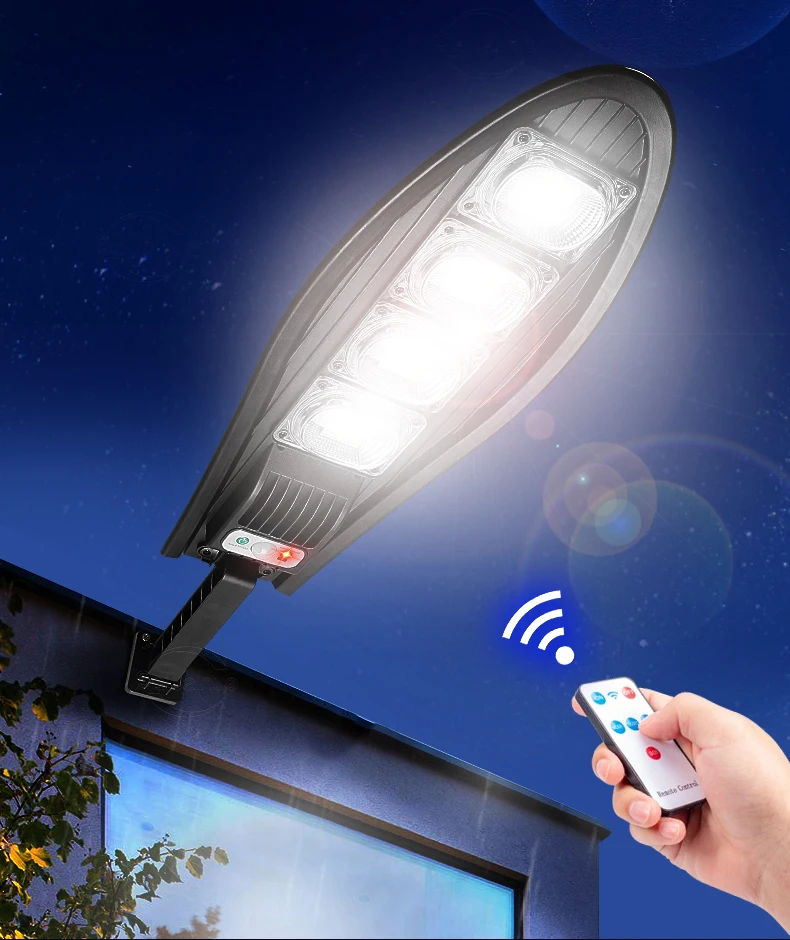 Newest 8000W Outdoor Solar Light Waterproof LED Garden Lamp Remote Control Solar Lamp 3 Modes Street Lights with Motion Sensor solar sensor wall light