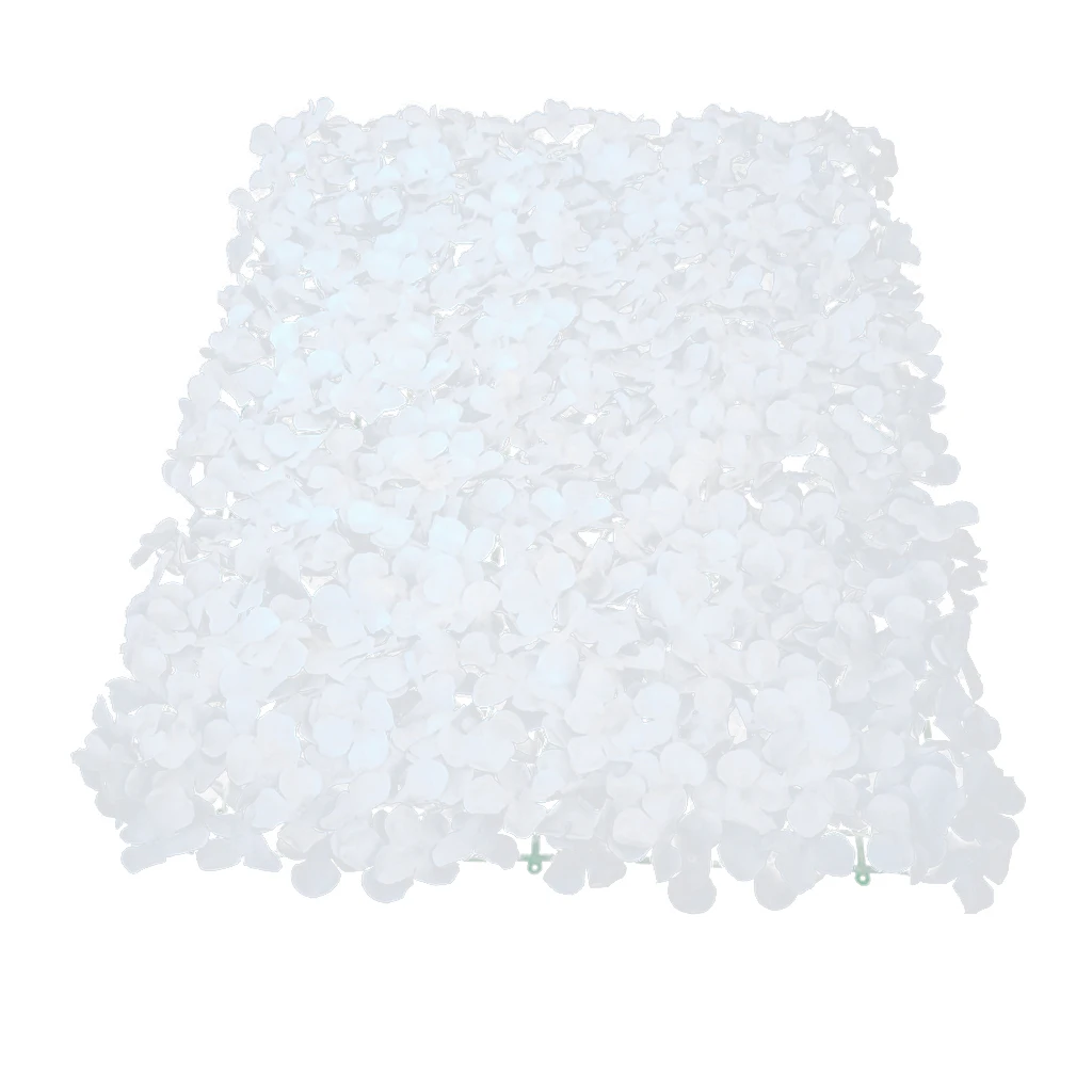 Wedding Floral Artificial Silk Flower Wall Panel Wedding Venue Cafe Decor