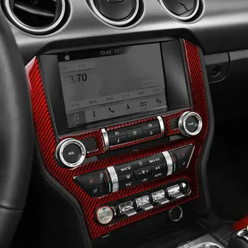 

1 * Cover Trim ,Sticker Central Control Decor For Ford Mustang 2015-2019