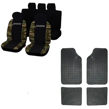 

COPRISEDILI AUTO DACIA SANDERO BICOLORE NERO - MIMETICO-CLASSICO+TAPPETINI