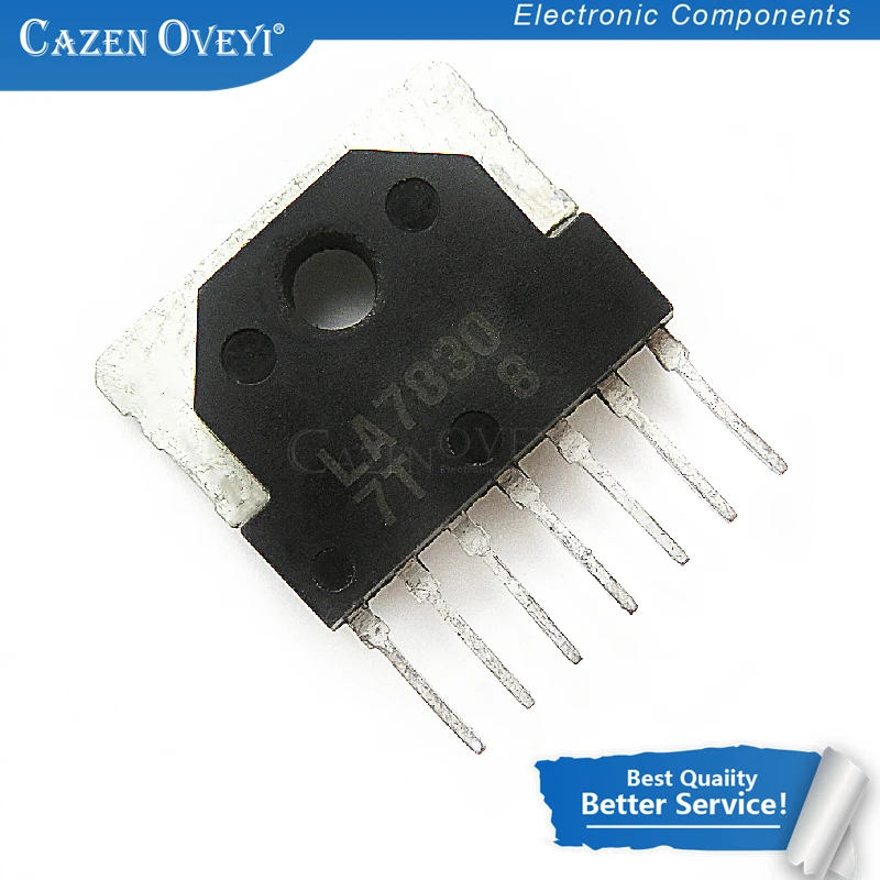 1pcs/lot LA7830 SIP-7 Colorful electric field scanning IC TV In Stock | Электронные компоненты и принадлежности