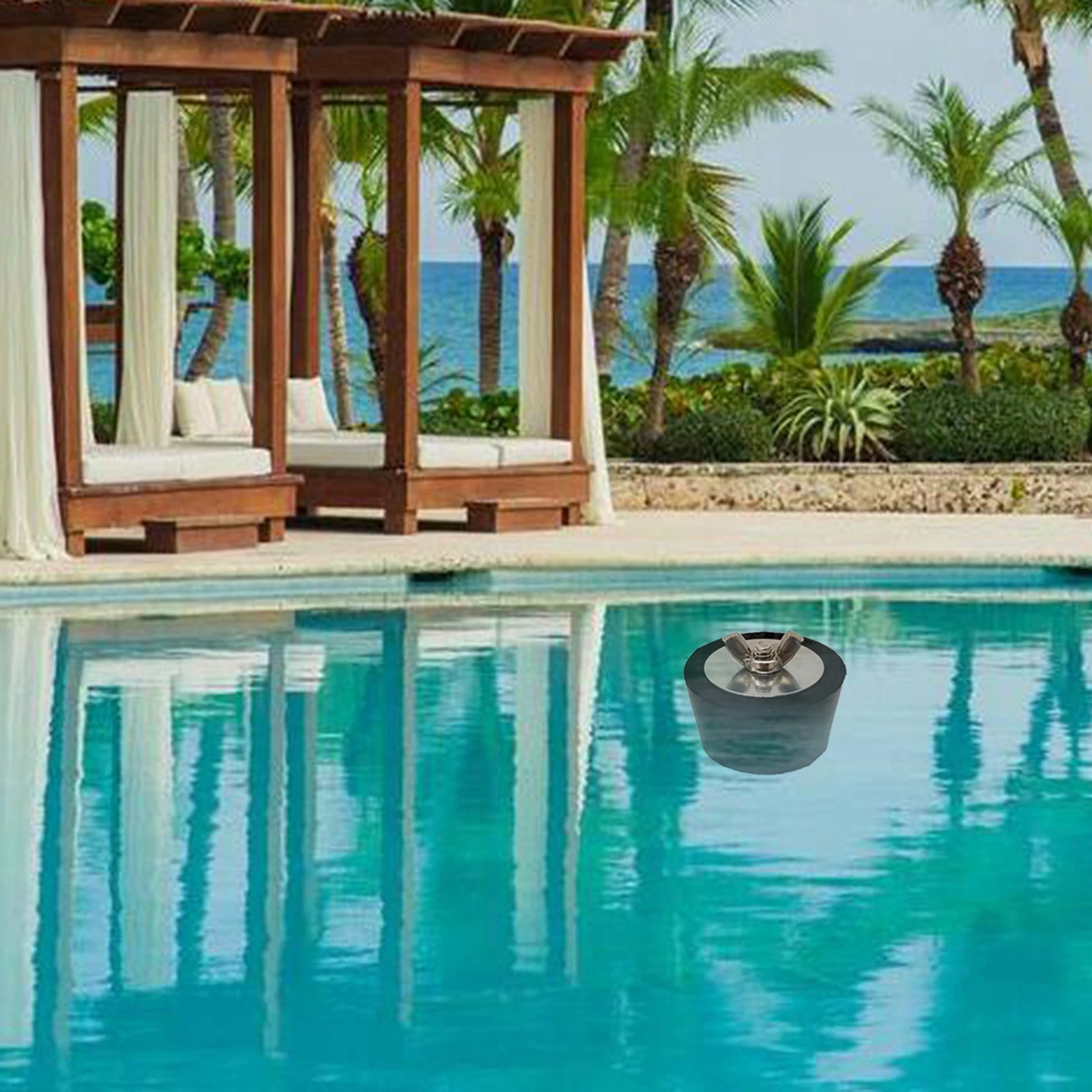 Winter Rubber Expansion Plug Swimming Pool Spa Return Skimmer Rubber Pad