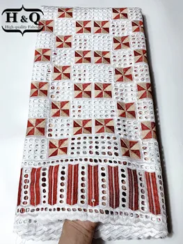 

Latest African Dry Lace Fabric High Quality 2020 Swiss Voile Lace In Swizerland 5 Yards With Stones For Party Dress JY25F110