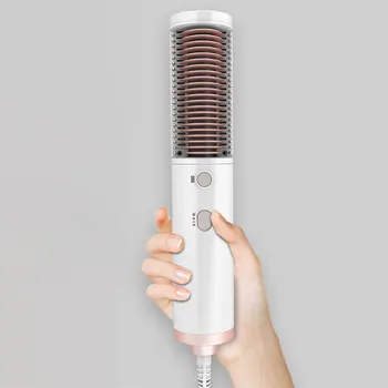 

New Arrival Hair Straightener Brush Beard Comb Flat Iron Styler Mini hair styling tool little comb for straight