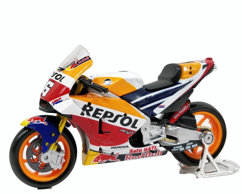 Maisto 1:18 Honda Repsol команда RC213V#26 Дани педроса#93 Марка Marc marquez гоночный автомобиль литой мотоцикл
