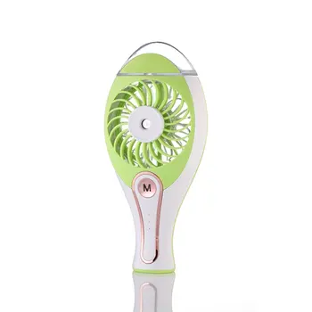 

2018 Portable Mini Fan Fashion Small Battery Spray Fan Air Conditioner Handheld Fan Air Cooler Fans for Office desktop Home