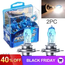 2 шт./лот H4 100 Вт белый светильник супер яркий автомобильный HOD ксеноновая галогеновая лампа авто передний головной светильник лампа