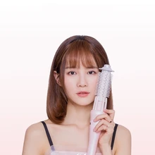 Автоматическая вращающаяся Плойка для волос, голосовые подсказки, регулируемая температура, анти-обжигающая плойка, щипцы для завивки волос, инструмент для укладки